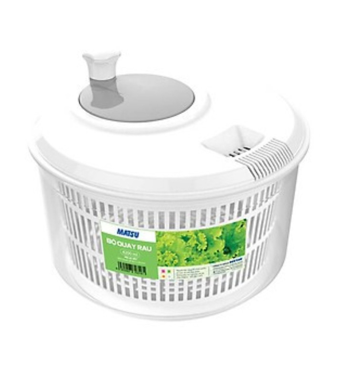 Rổ Quay Vắt Rau Cỡ To 26cm 4.2l