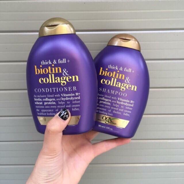 [HCM]Dầu Gội Chống Rụng Tóc Biotin Collagen 385ml