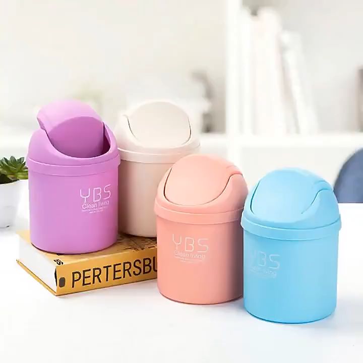Thùng rác mini để bàn dễ thương