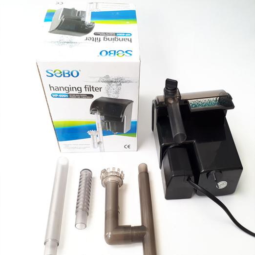 [Hoàn Tiền 10%] Máy Lọc Thác Bể Cá Sobo WP-606H (bao gồm cả lọc váng)