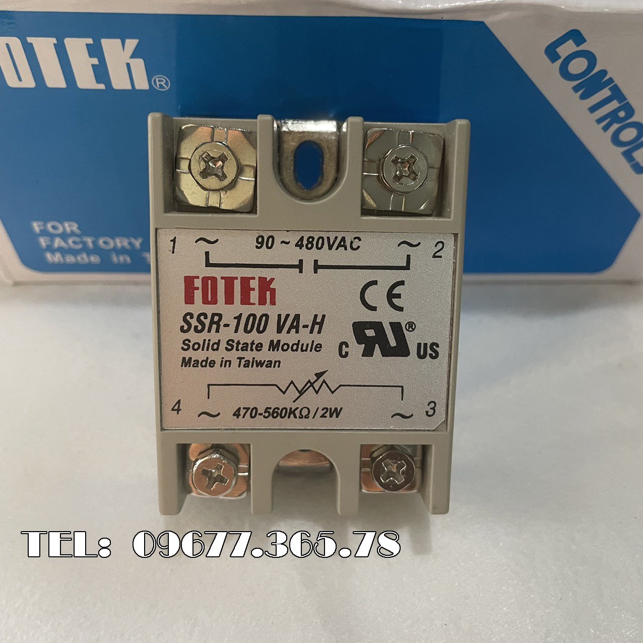 Rơle bán dẫn fotek ssr-100 va-h, da-h, aa-h