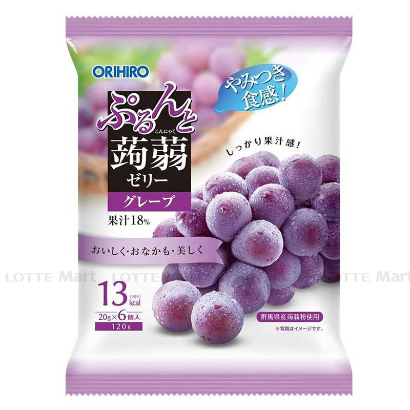 Thạch Vị Đào và Nho Orihiro Japan 120g