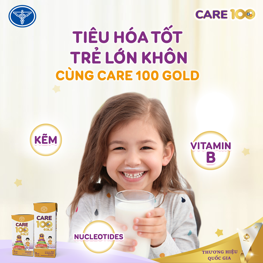 Sữa bột Nutricare CARE 100 GOLD cho trẻ thấp còi (400g)