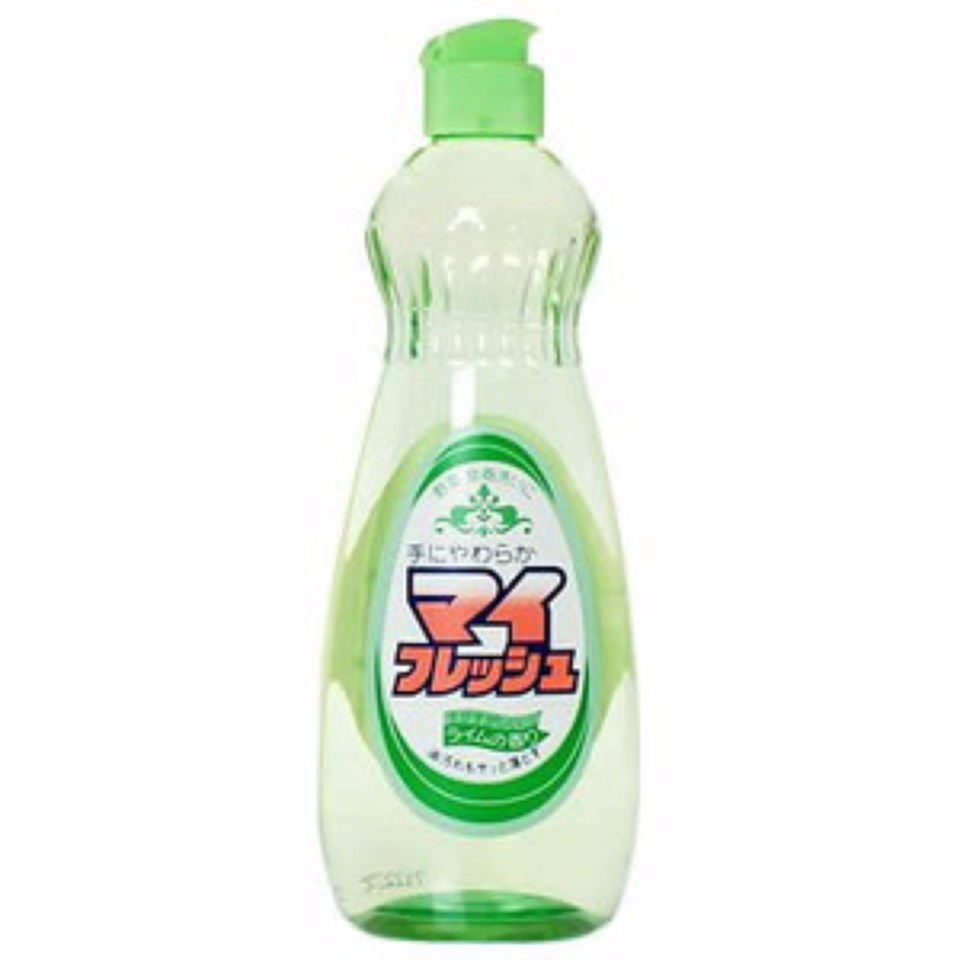 Chai nước rửa bát chén, rau củ My Fresh 600ml Rocket hàng nội địa Nhật Bản