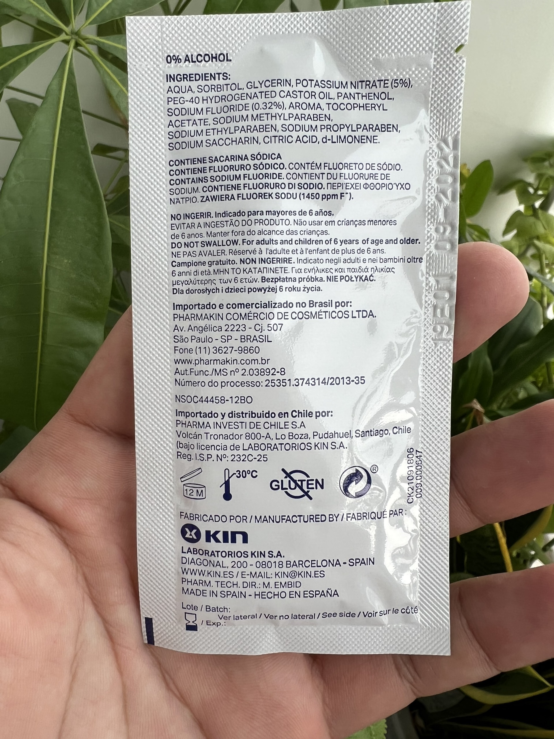 [MINI SIZE] Nước súc miệng ngăn ngừa ê buốt Sensi Kin 12ml