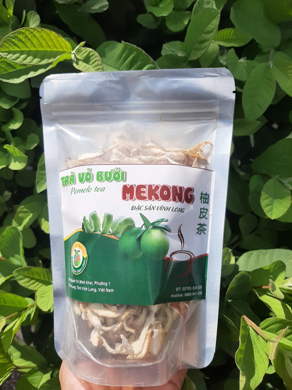 Trà vỏ bưởi mekong 45g - đặc sản vĩnh long