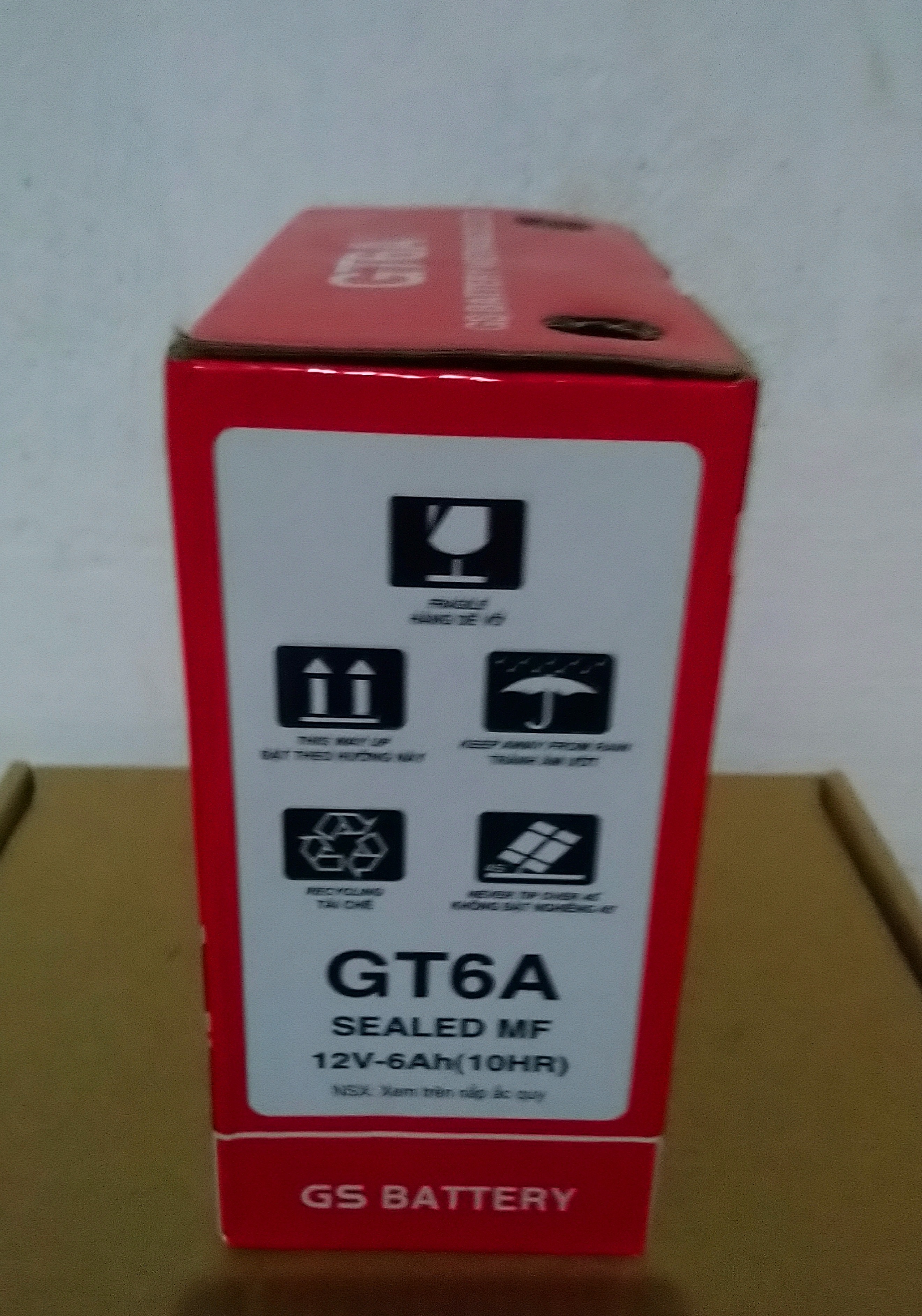 BÌNH ẮC QUY GS 12V-6A