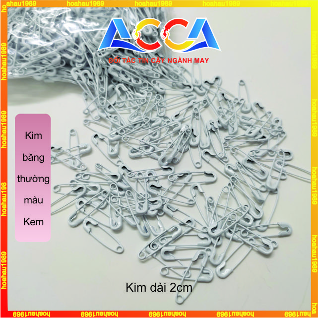 Kim băng cài quần áo_ghim cài áo thời trang loại nhỏ mini, hồ lô đủ màu sắc_950-1.000 cái/hộp, phụ kiện cài Tag mác