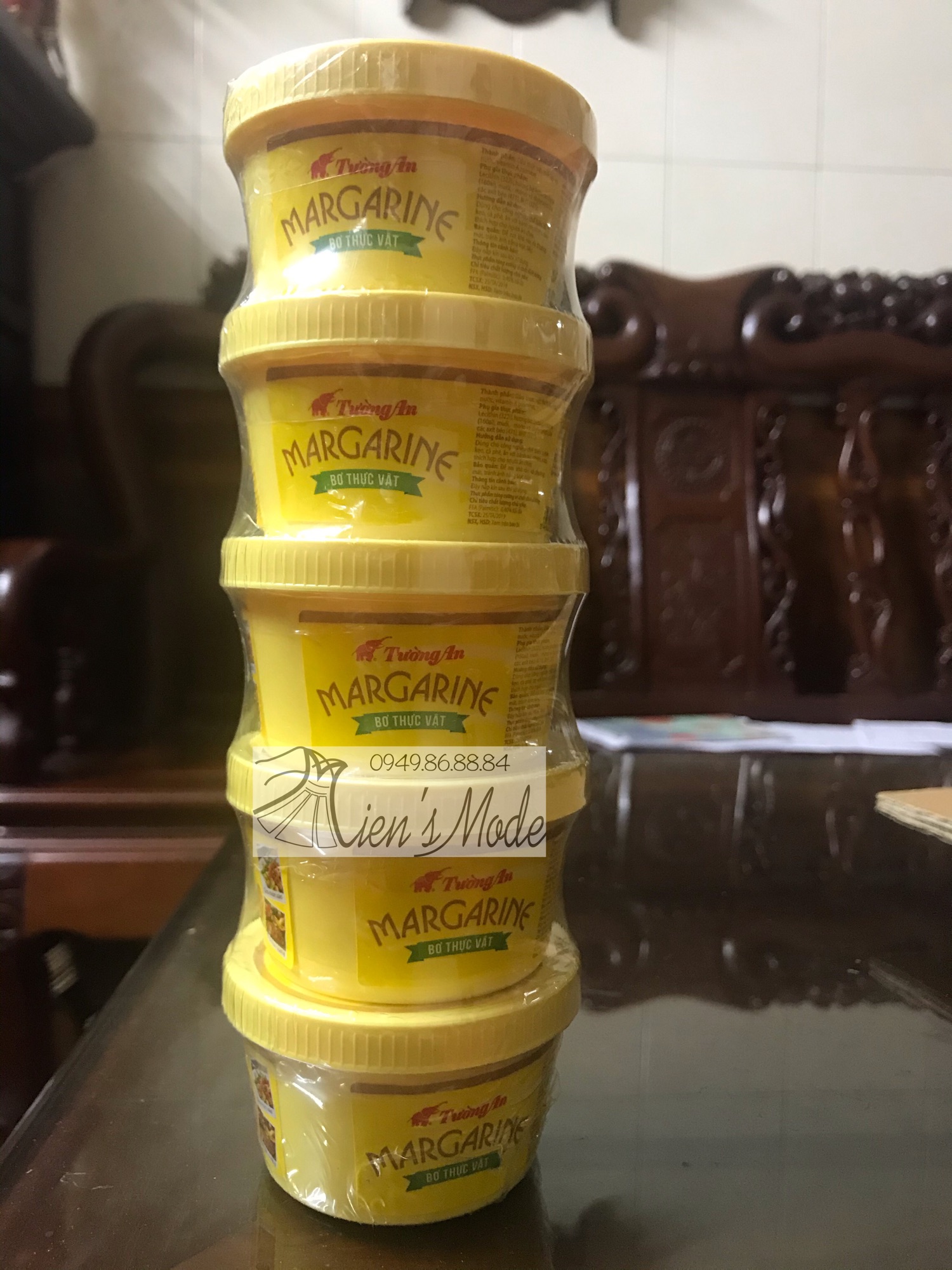 1 hộp Bơ thực vật tường An 80gr