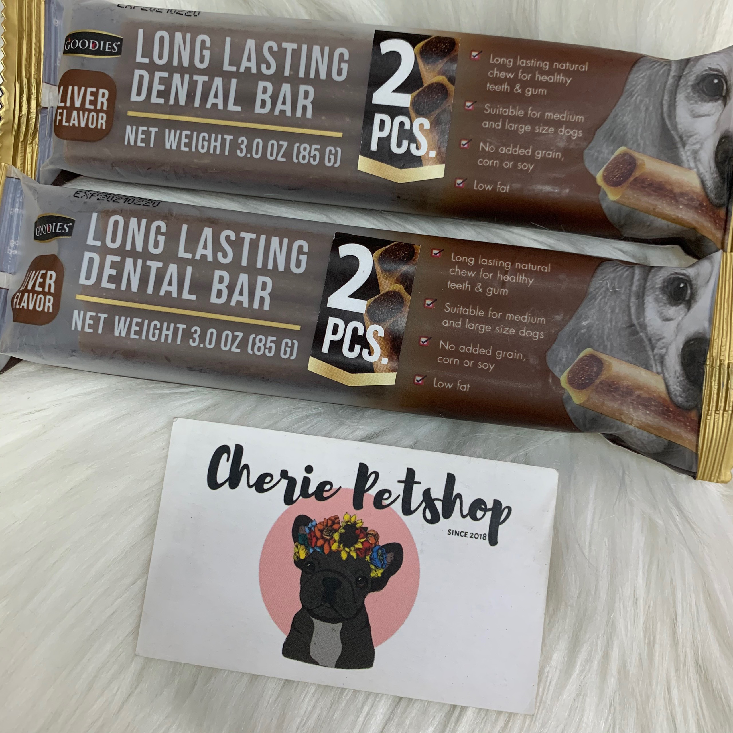 Thanh gặm nha khoa Goodies sạch răng 85g