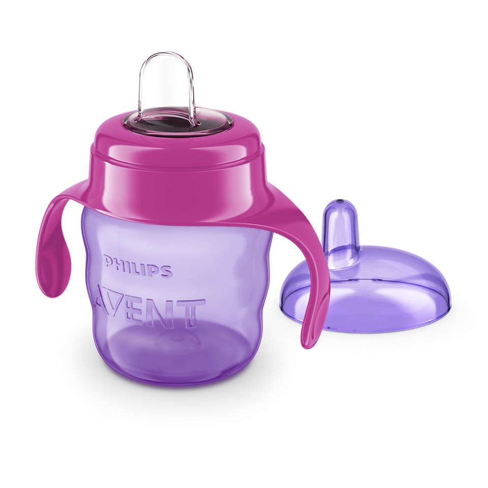 [HCM]Bình/Cốc Tập Uống Philips Avent Có Vòi Silicon Siêu Mềm 200ml (SCF551/03.05)