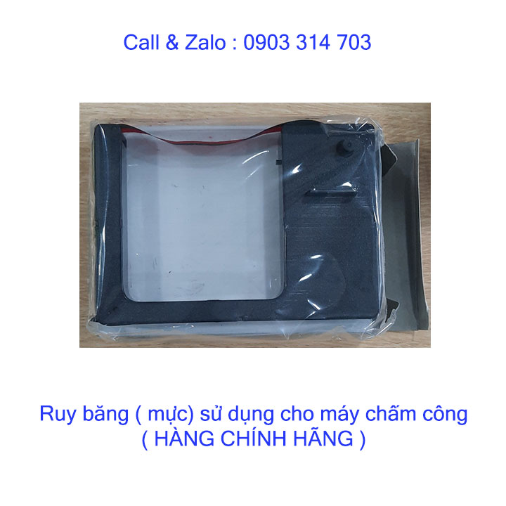 Ruy băng mực máy chấm công thể giấy kp 670 /kp 670 a/ kp 970 /kp 970 a... hàng chính hãng