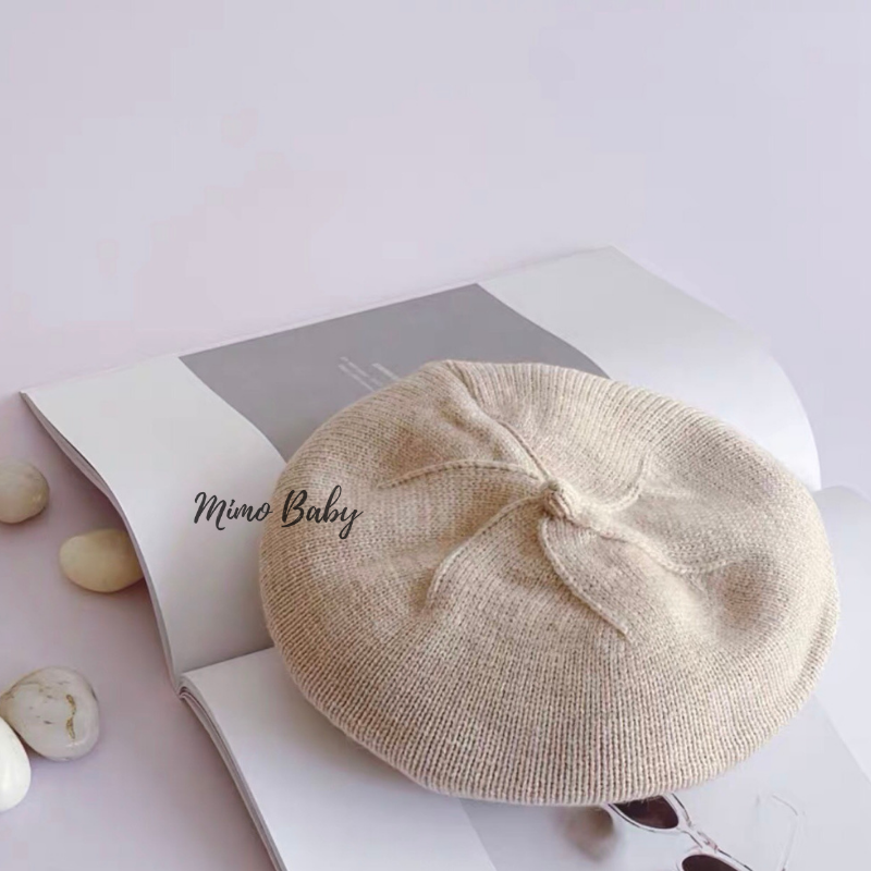 Mũ nồi len basic Style hàn quốc đáng yêu cho bé Mimo baby MN79