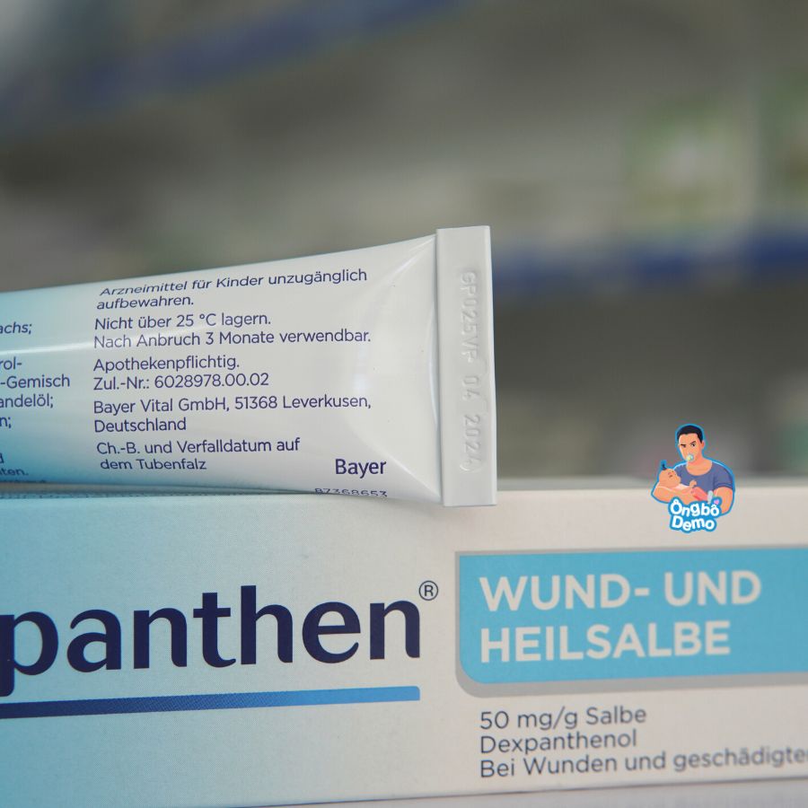 Kem chống hăm Bepanthen 20mg nội địa Đức - Ongbodemo
