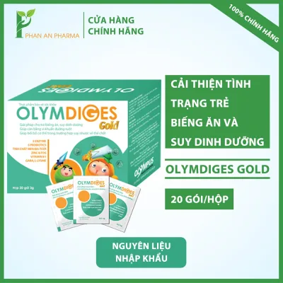 Olymdiges Gold cải thiện biếng ăn suy dinh dưỡng sau 1 đợt sử dụng - CN26