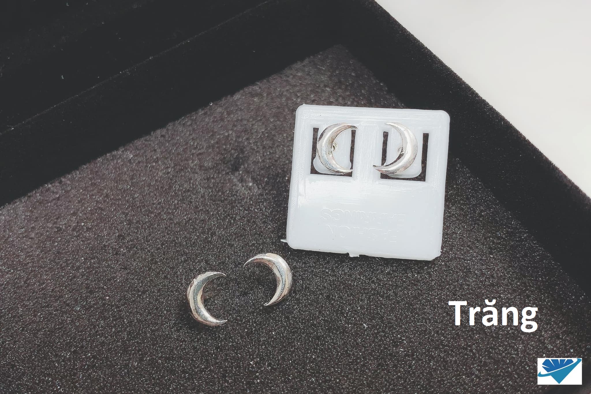 Bông tai nụ bạc ta MS27