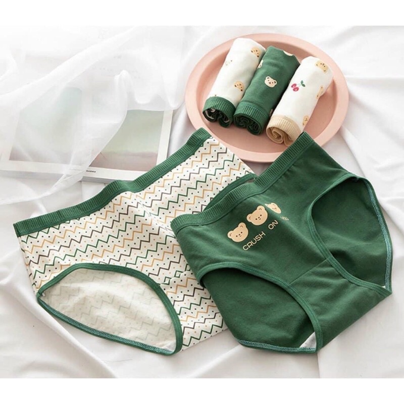 Quần lót nữ cotton nâng mông siêu xinh