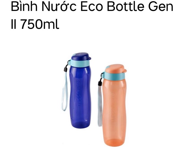 Bình Nước Eco Gen 2 310Ml 500ml 750ml