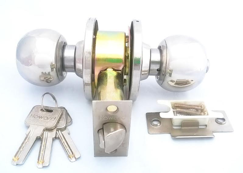 Khóa tay nắm tròn HOWARD (Trắng)(...)