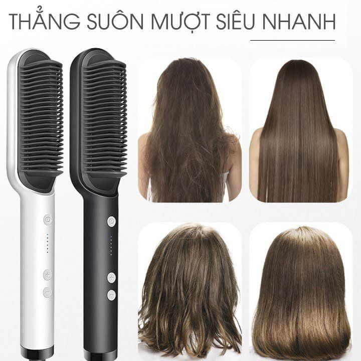 Lược điện chải thẳng tóc PH680 45W