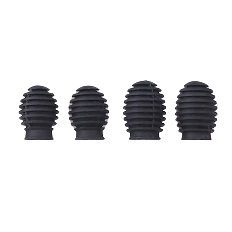4Pcs Drum Mute Drum Dampener Silicone Drumstick Silent Practice Tips Percussion Mute Replacement Accessory