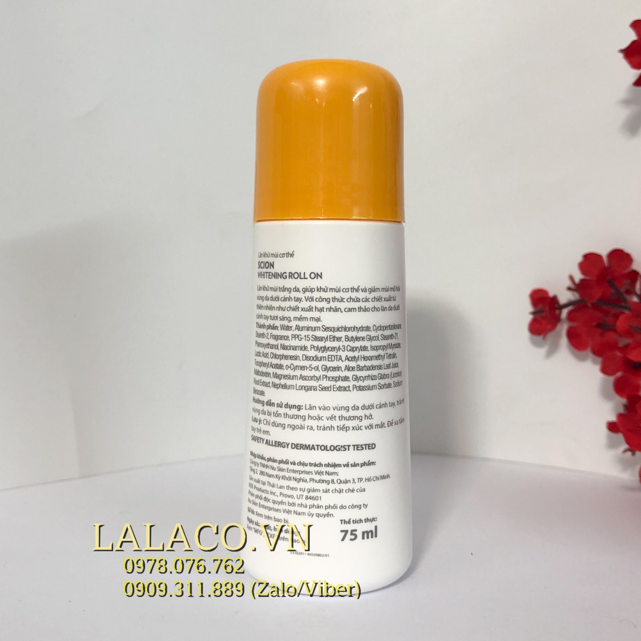 [HCM]Lăn Khử Mùi Scion Nuskin 75ml