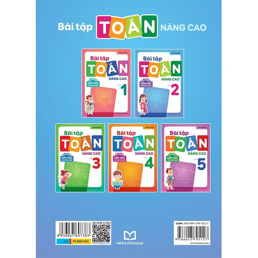Sách: Bài Tập Toán Nâng Cao Lớp 2