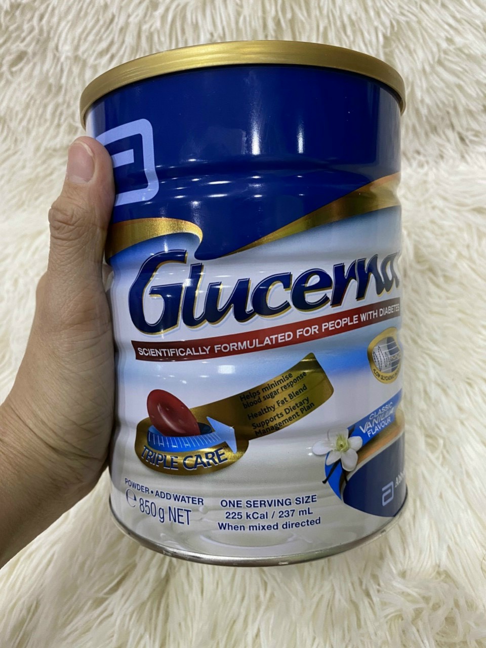 SỮA GLUCERNA CHO NGƯỜI TIỂU ĐƯỜNG 850G