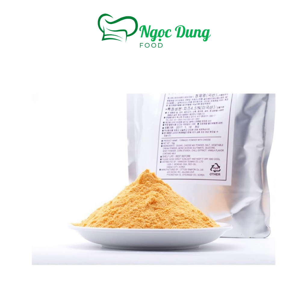 [Hoàn tiền 10%]Bột Phô Mai Tornado Hàn Quốc 100g