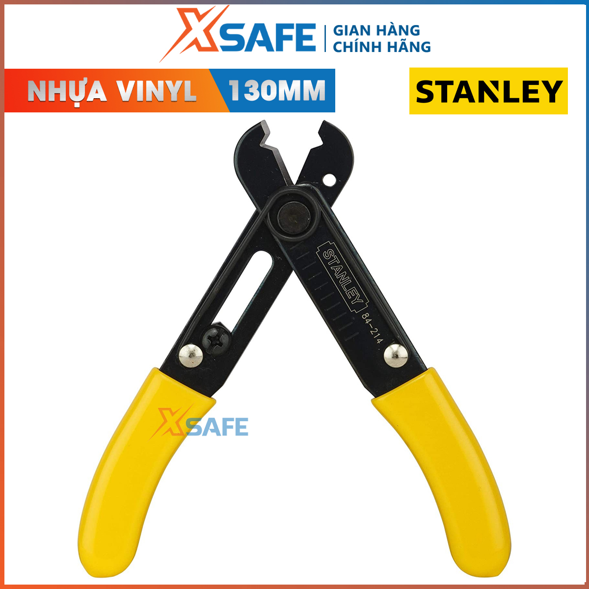 Nippers plucking wire Stanley 84-214-22 130mm. Nippers plucking wire Stanley by senior, quickly rust and corrosion, plastic coated handles soft vinyl with high friction, cutting is more wires with cross section large-distribution genuine xsafe
