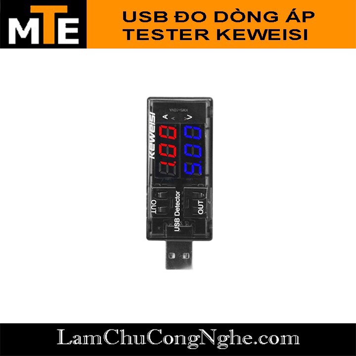 BỘ ĐO DÒNG ÁP USB TESTER KEWEISI