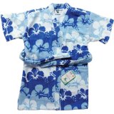 Áo choàng tắm ATHENA cho bé hoa xanh + Tặng 1 khăn tay công nghệ Non-twised