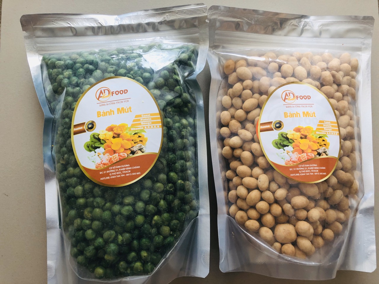 1kg đậu phộng da cá vị cốt dừa đặc biệt