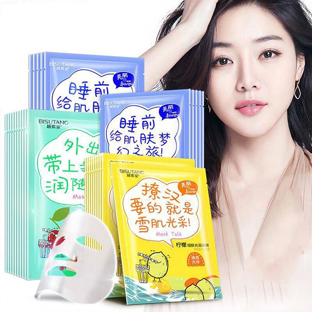 [HCM]{COMBO 2 MẶT NẠ}GADO MẶT NẠ BISUTANG MASK TALK TRÁI CÂY