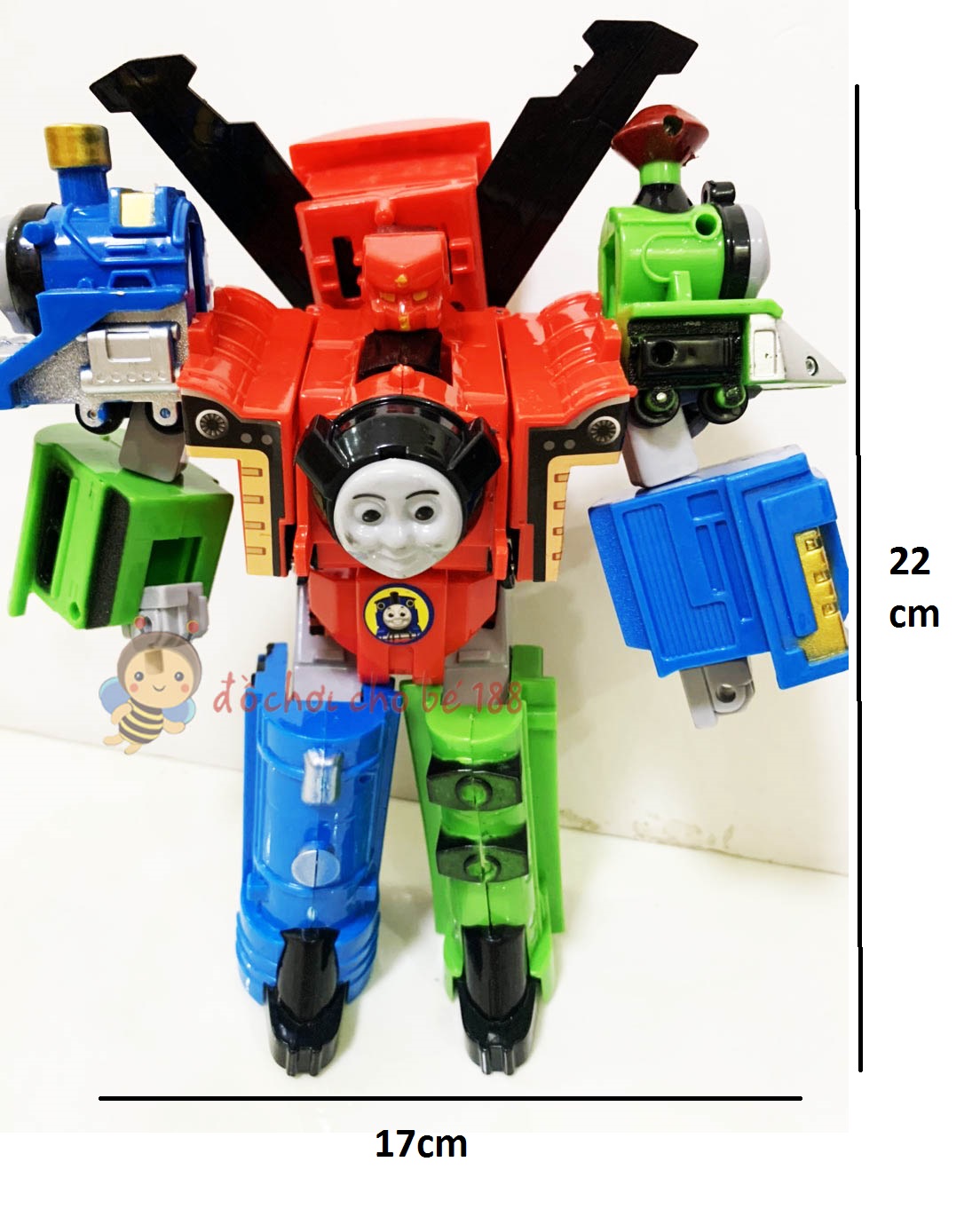 xe lửa thomas lắp ráp biến hình robot XE LỬA THOMAS BIẾN HÌNH THÀNH ROBOT