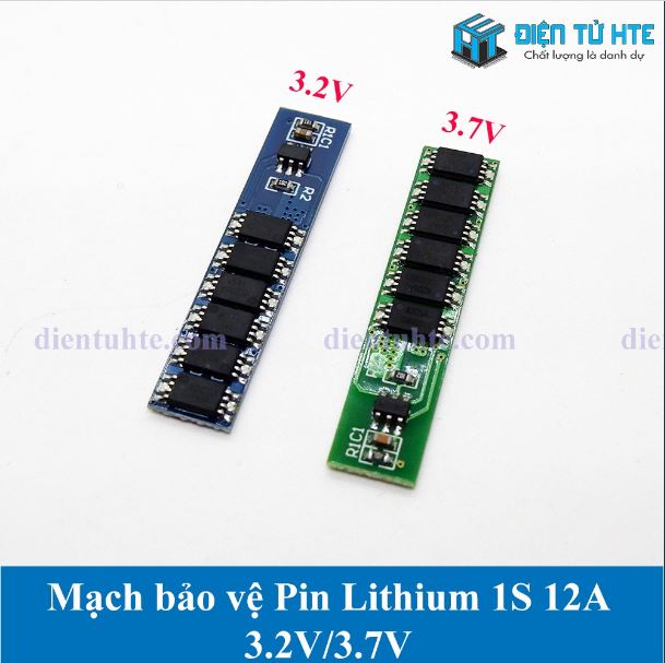 Mạch sạc bảo vệ pin 1s 3.2v 3.7v 12a