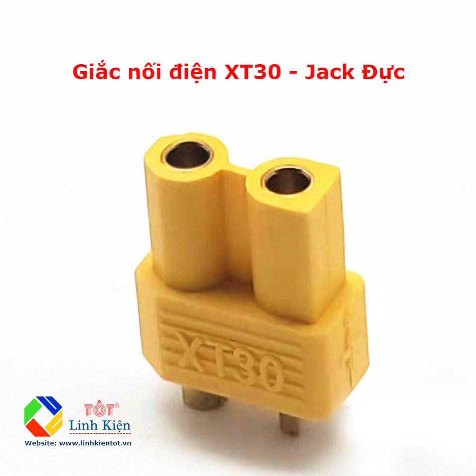 02 Cặp giắc nối XT30 đực cái - Jack nguồn pin quadrotor