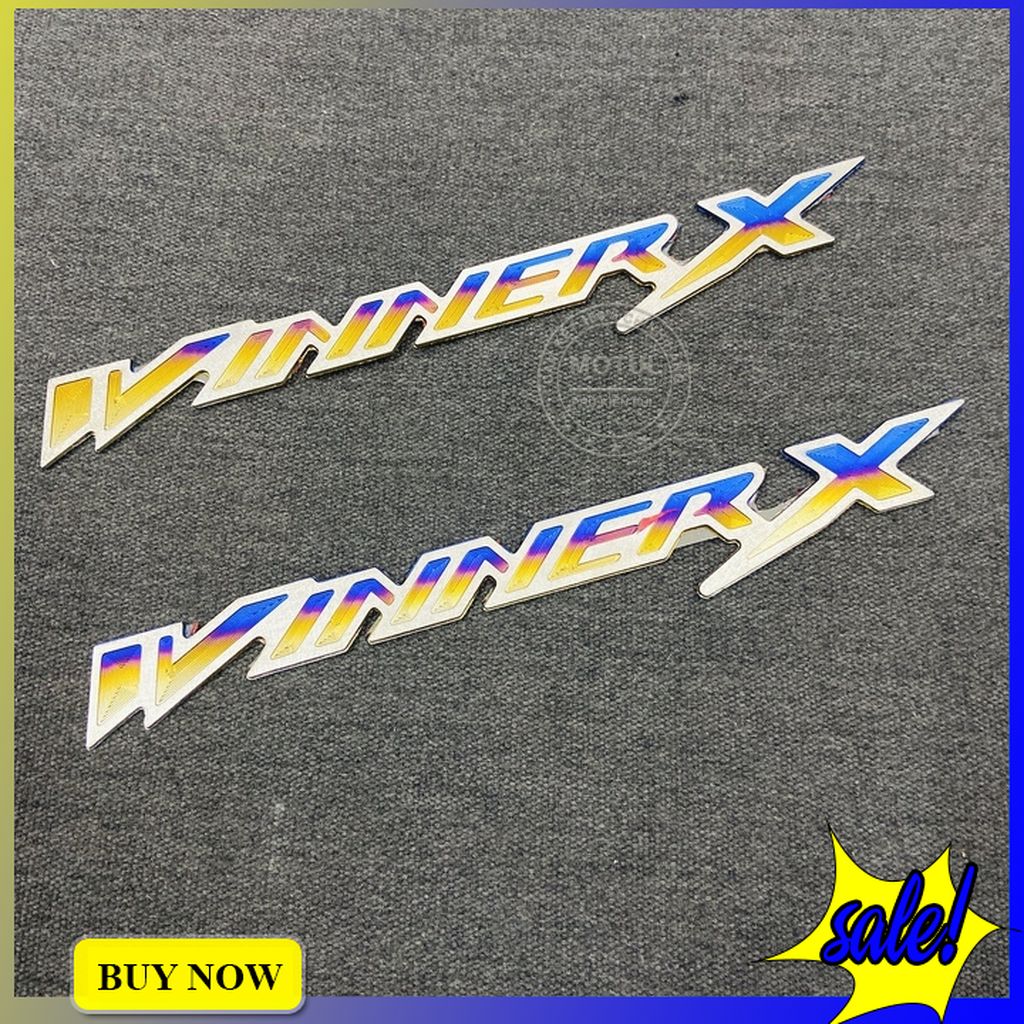 Tem dán titanium cho Exciter Winner Winner X Sonic...