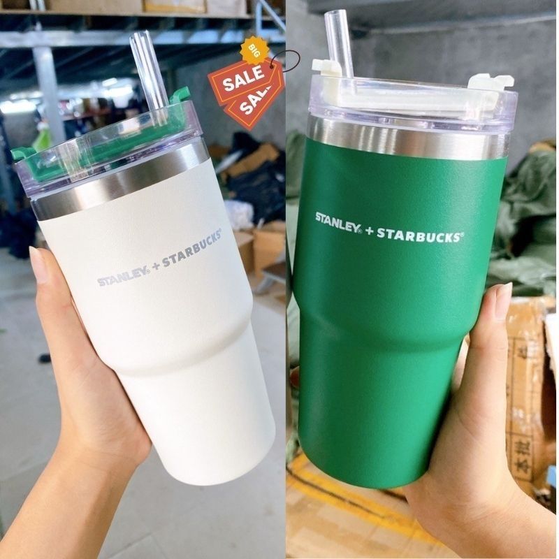 Ly S.tar.bucks inox cao cấp giữ nhiệt  600ml pha coffe SWEETHOME