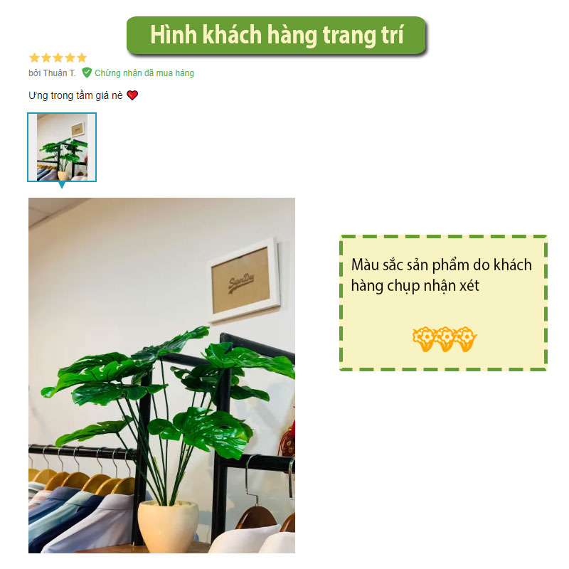 Artificial flowers Monstera bonsai trendiflower plant New flowers pattern catch the trends. the fake plants are identical to real plants.