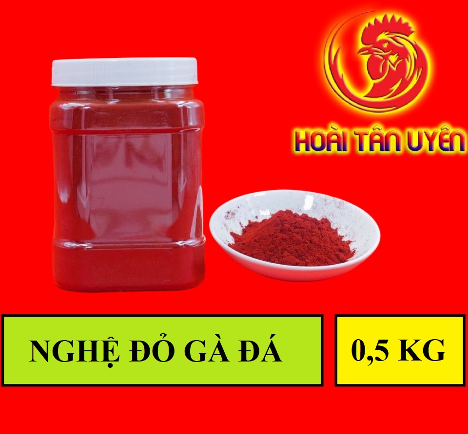 Nghệ đỏ cho gà đá bao nguyên chất bịch 0.5kg