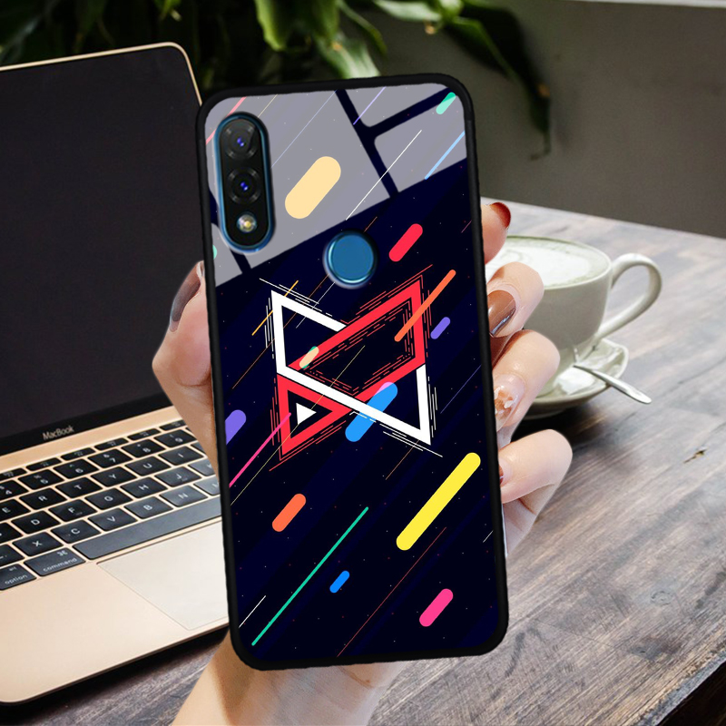 Ốp lưng kính VSMART JOY 2+ in 3D