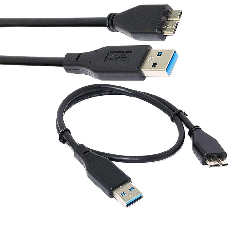 Cáp USB 3.0 cho ổ cứng di động 47Cm - Dây USB AM sang Micro BM