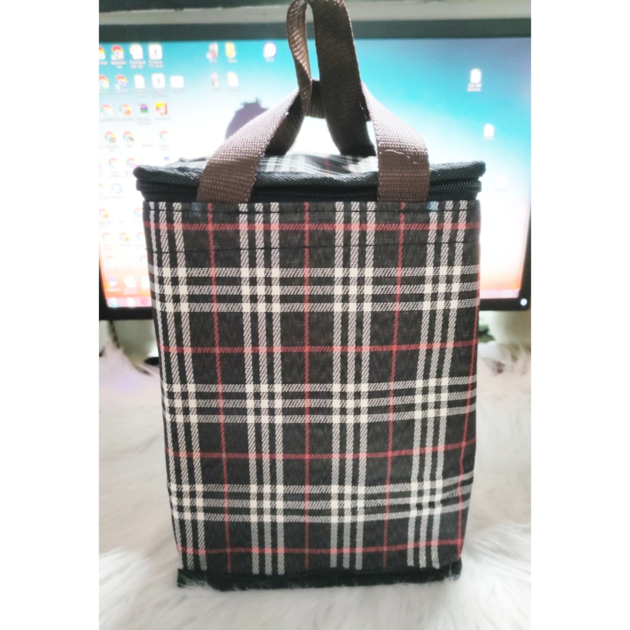 [HCM]túi giữ nhiệt hộp cơm 3 ngăn