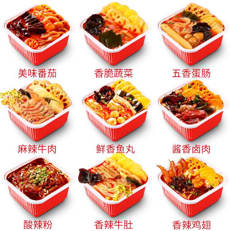 lẩu tự sôi ngũ vị xúc xích trứng