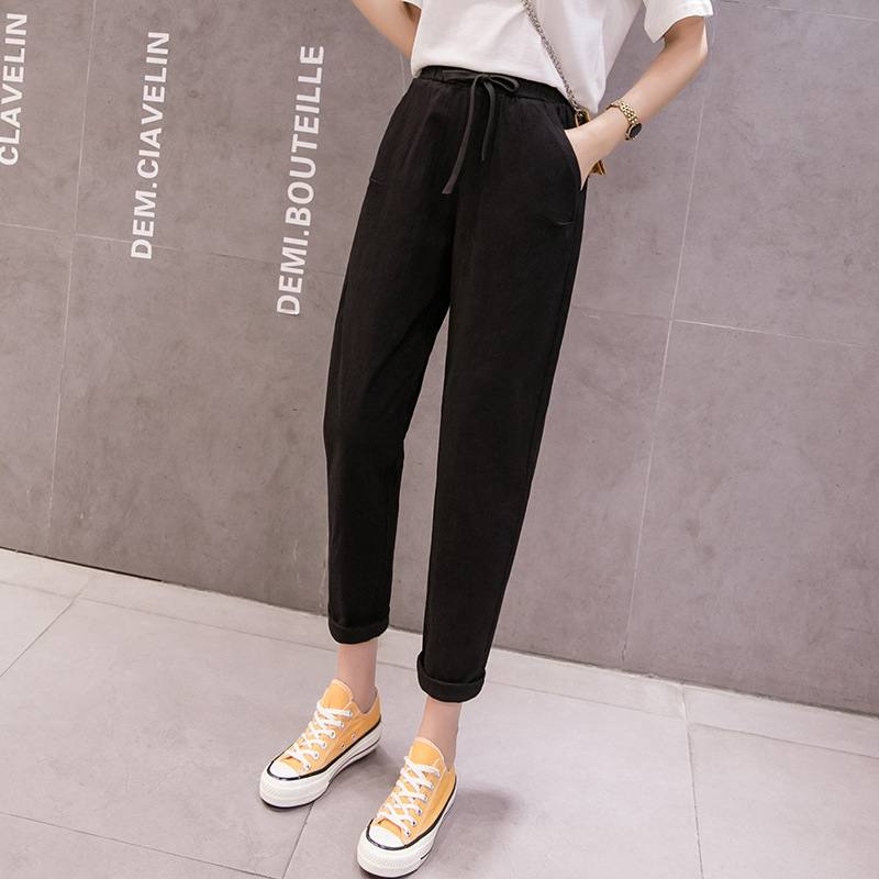 quần kaki nữ kiểu dáng baggy (Kèm video hình thật)