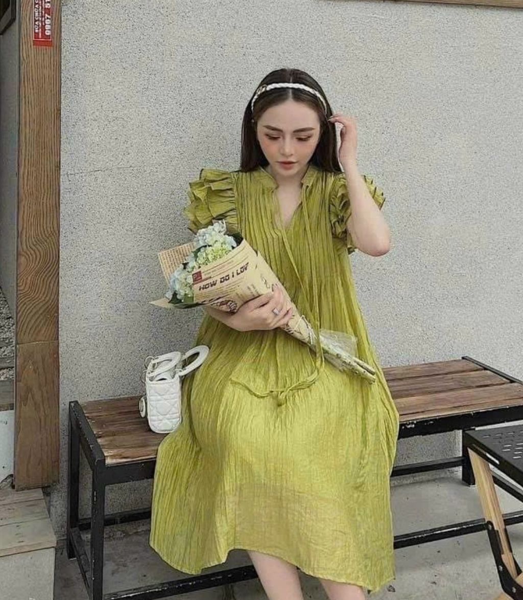 [Hàng cao cấp]Váy Bầu Công Sở, Đầm Bầu Công Sở