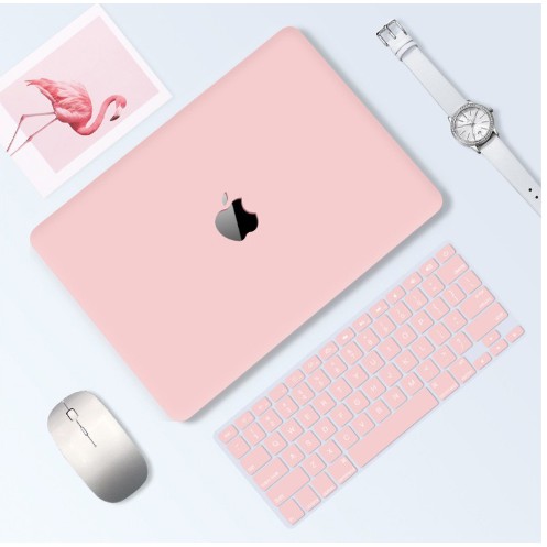 COMBO Ốp Macbook 13 Air ( 2017 - 2020 - M1 ) Và Phủ Phím Cùng Màu