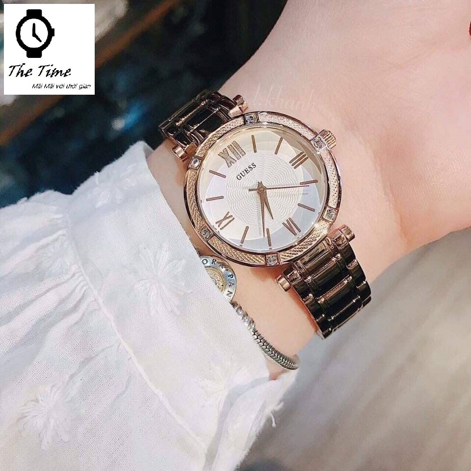 Đồng hồ nữ Guess W0767L3 case 30mm. 3ATM