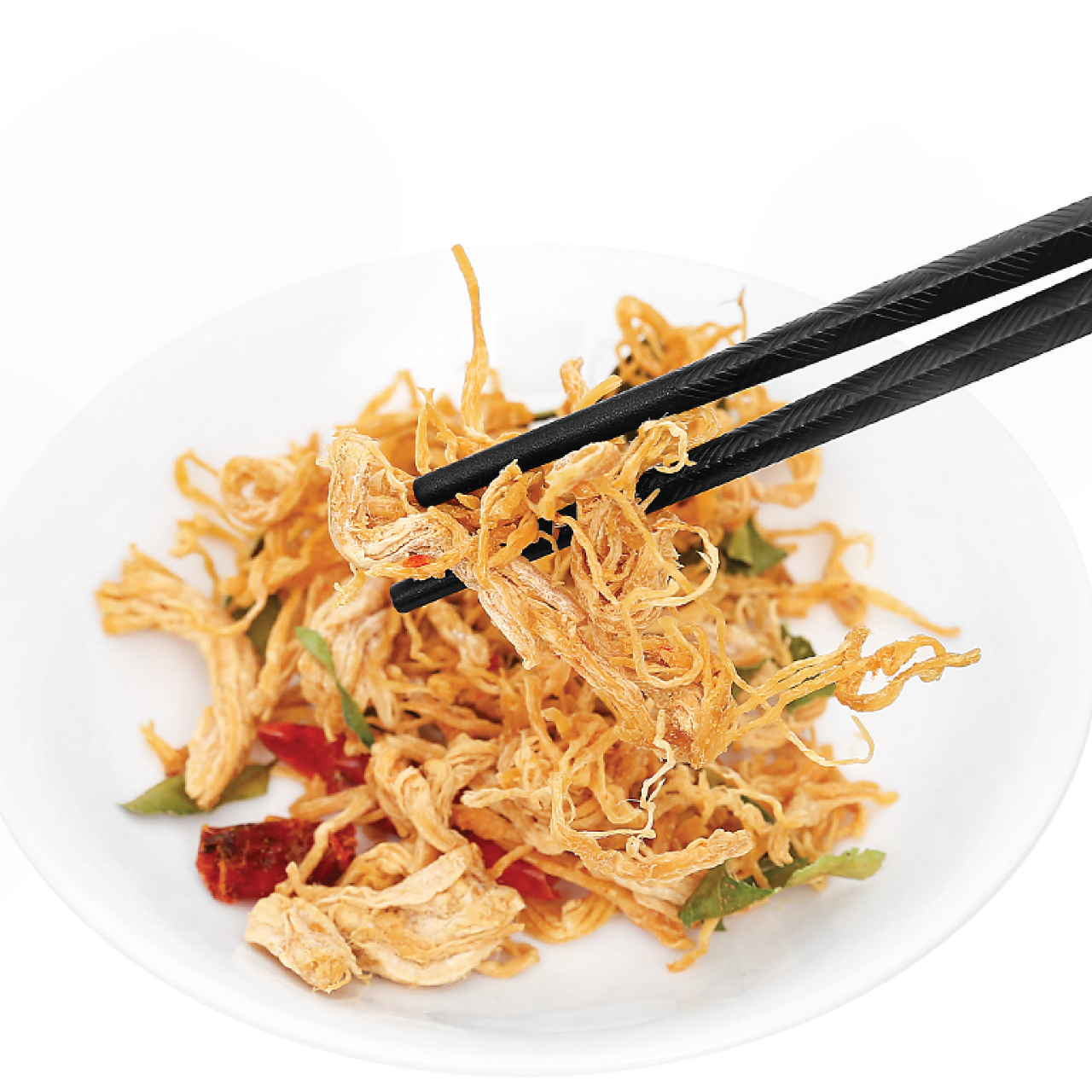 KHÔ GÀ LÁ CHANH C&B HỘP 100G